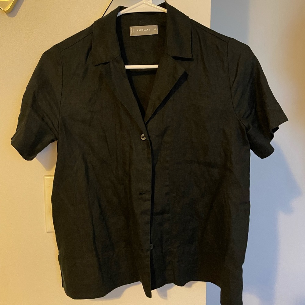 Everlane Linen Notch Shirt